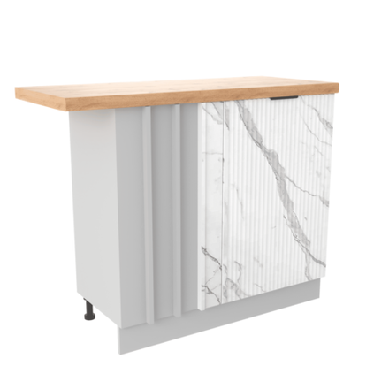 Кухня Модуль МСУ 1000 Монца Кварц черный