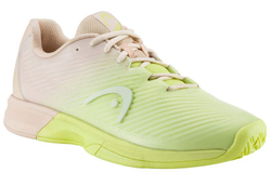 Женские теннисные кроссовки Head Revolt Pro 4.0 - macadamia/lime