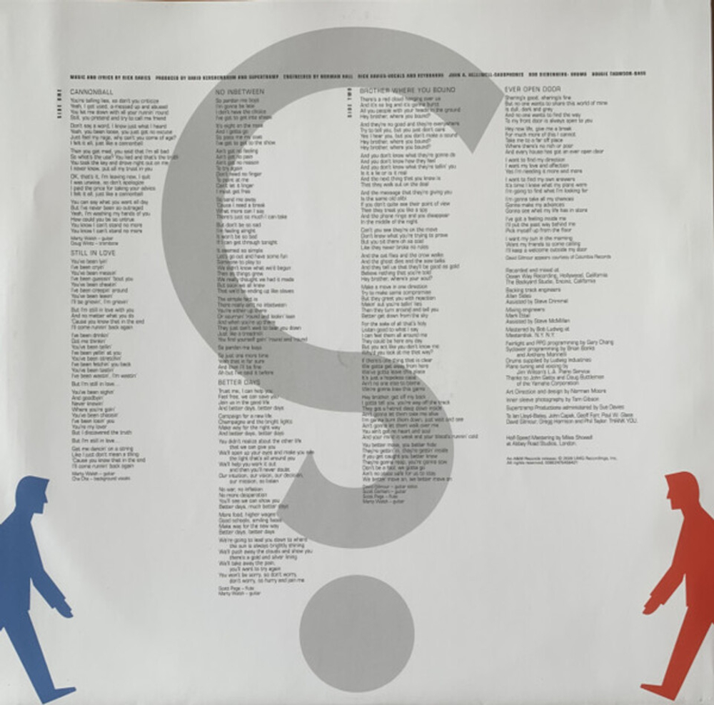 Supertramp / Brothers Where You Bound (LP)