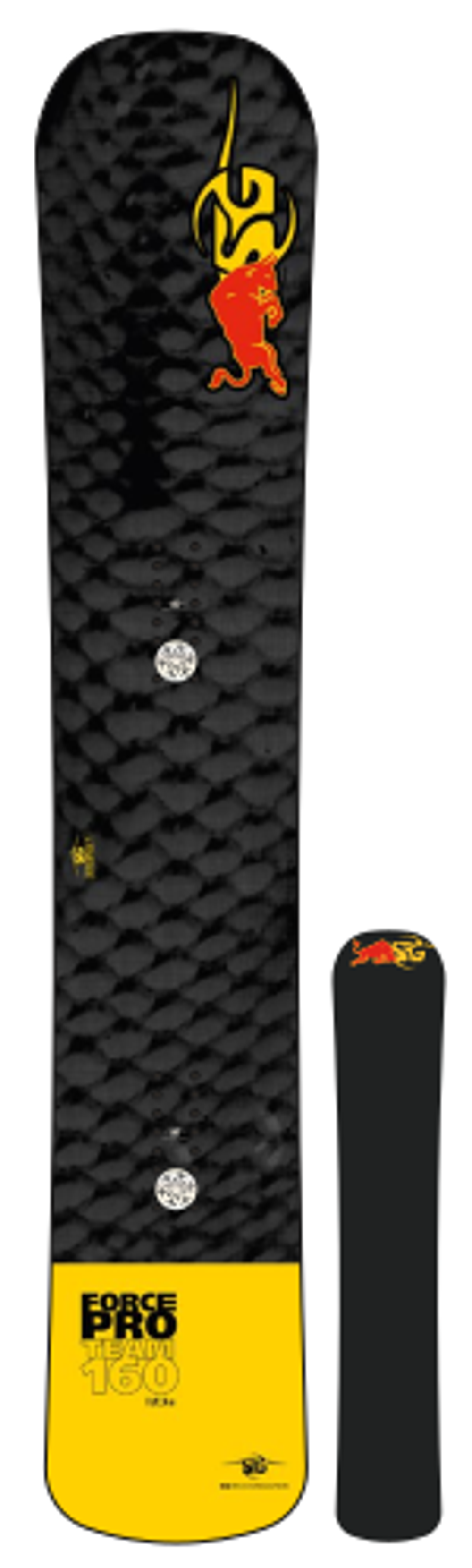 sg snowboards force pro team 165 fat - メルカリ