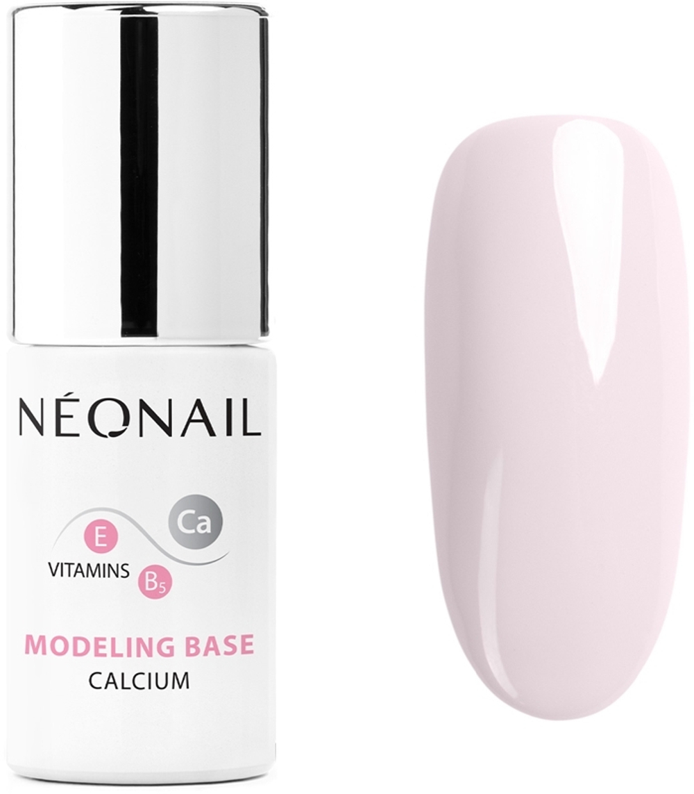 NEONAIL Modeling Base Calcium - Гибридная основа для ногтей с кальцием, 7,2 ml
