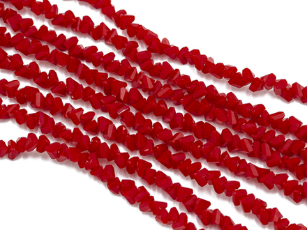 Нить бусин для украшений 4мм (ювелирное стекло)