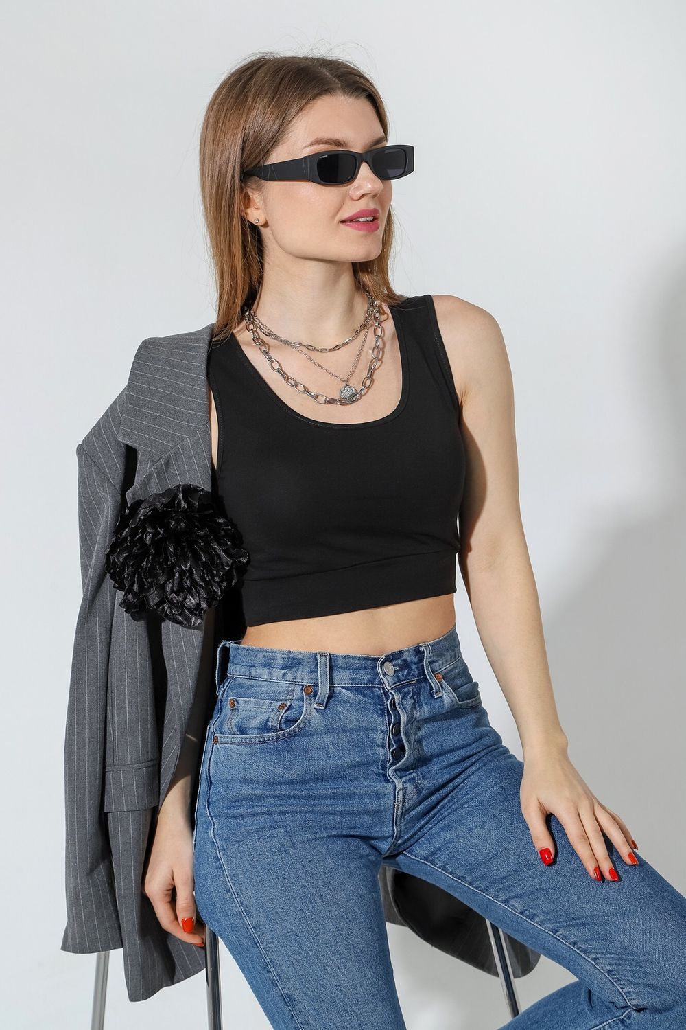 Футболка (топ) Мегаполис-4 Виотекс ЧЁРНЫЙ