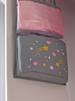 Кармашки для детского сада, на липучке. Балерина с объёмной юбкой