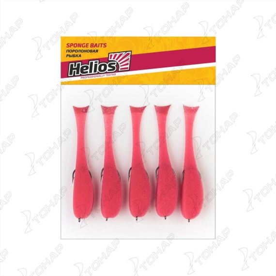 Рыбка поролоновая оснащенная на офсет.кр. 10,5 см к 10 (HS-105-10) Helios