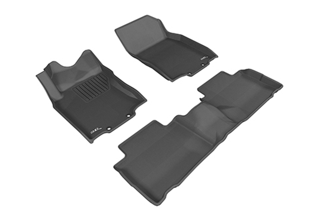 Коврики салона Sotra 3D Lux для Nissan X-Trail 2014- черные. Артикул ST 74-00583
