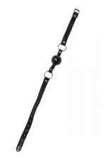 Кляп Party Hard Love Addict Black (Цвет: черный)