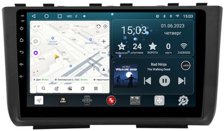 Магнитола для Hyundai Creta 2021+ - Redpower 125 Android 10, ТОП процессор, 6Гб+128Гб, CarPlay, SIM-слот
