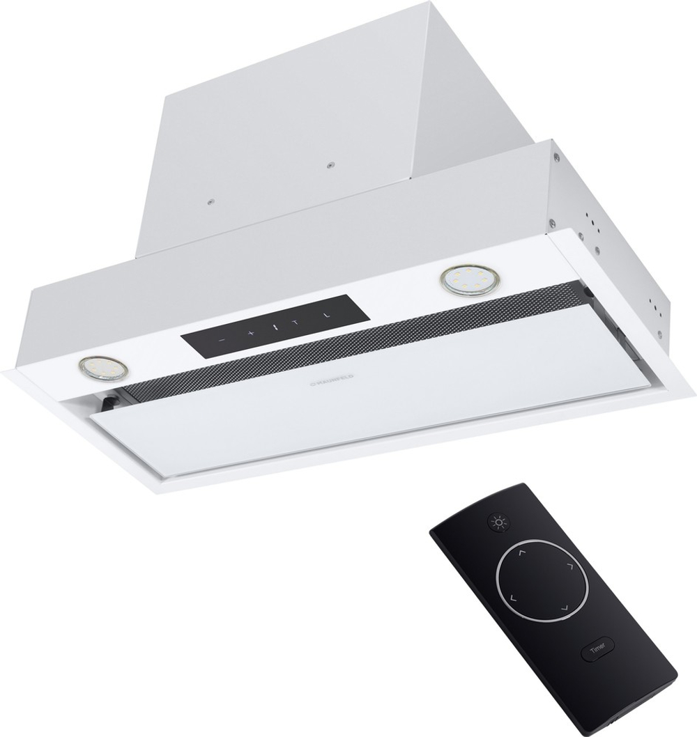 Встраиваемая вытяжка Maunfeld Fantasy Light 60 белый