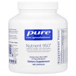 Pure Encapsulations, Nutrient 950® без меди, железа и йода, 180 капсул