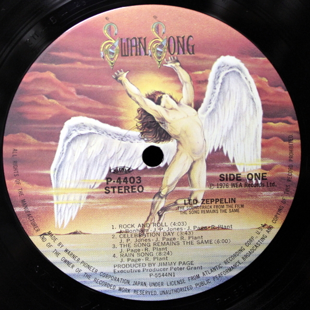 Led Zeppelin / The Song Remains The Same (2LP)