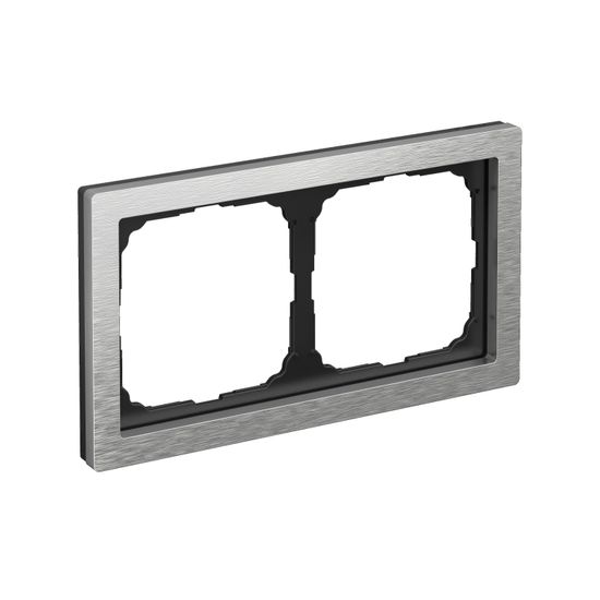 Рамка 2-м ArtGallery Pure метал. алюм. SE GAL312102