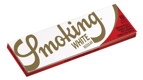 Бумага для самокруток SMOKING REGULAR WHITE*60*50