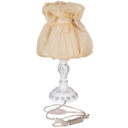 Настольная лампа Корса Сильвер Мадлен Жемчуг