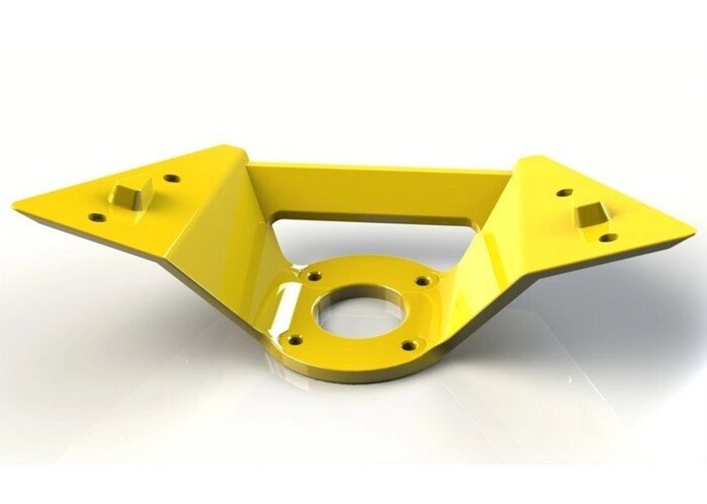 Кронштейн для стула непрозрачный усиленный, цвет синий