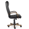 Кресло К-10 Верона В дерево D8 (темный орех) К01 (черный)