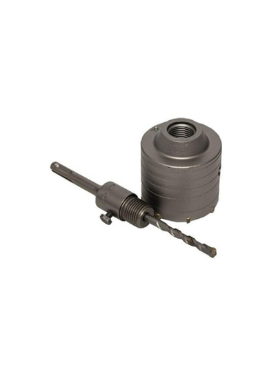 Коронка буровая по бетону с оснасткой TCT-72 М22 SDS-plus Master EKF tct-72-m22