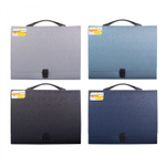 Папка-портфель на застежке Alingar, А4 360х265х40 мм, пластиковая, 800 мкм, ассорти, "Metallic"