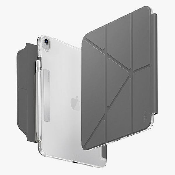 Чехол Uniq CAMDEN Case для iPad 11" A16 / 10.9" 10th Gen, Серый | Dark Gray