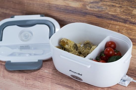 Ланч бокс электрический Kamille КМ-2130 с подогревом от сети 220V