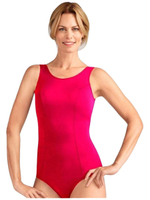 Купальник ортопедический больших размеров слитный Amoena, 50C/EU бордо