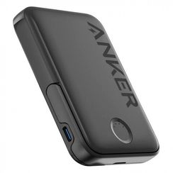 Внешний аккумулятор Anker 322 MagGo Power Bank Magnetic And Slim With Foldable Stand 5000 мАч (A1618H11) черный