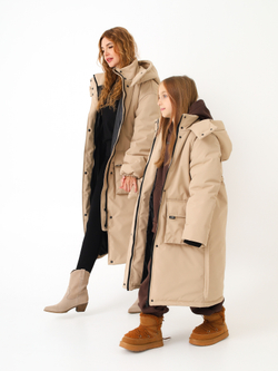 Пальто зимнее City женское, кемел