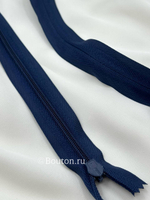 Молния потайная темно-синяя