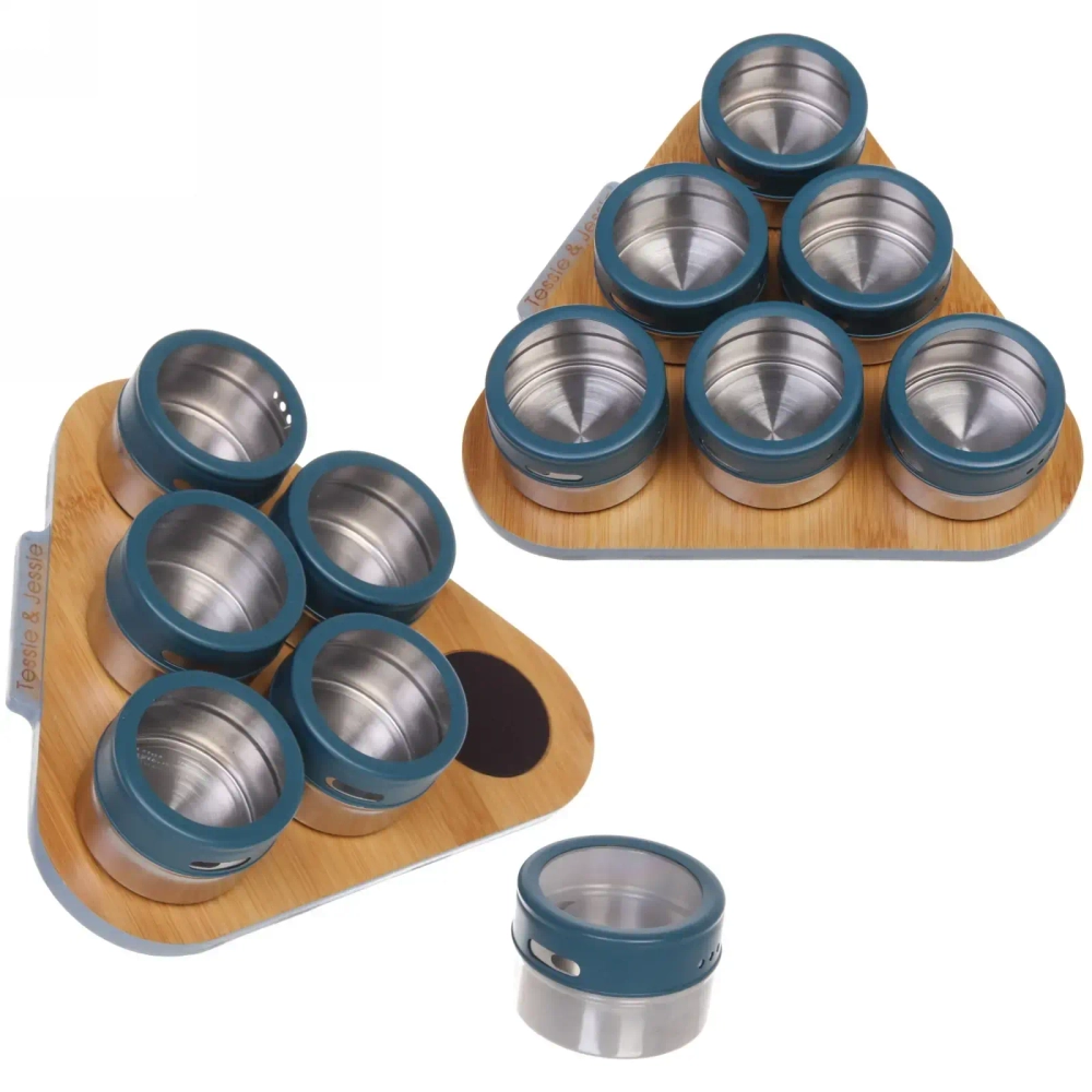 Набор емкостей для специй «O'lala» 6шт на подставке 23*20см
