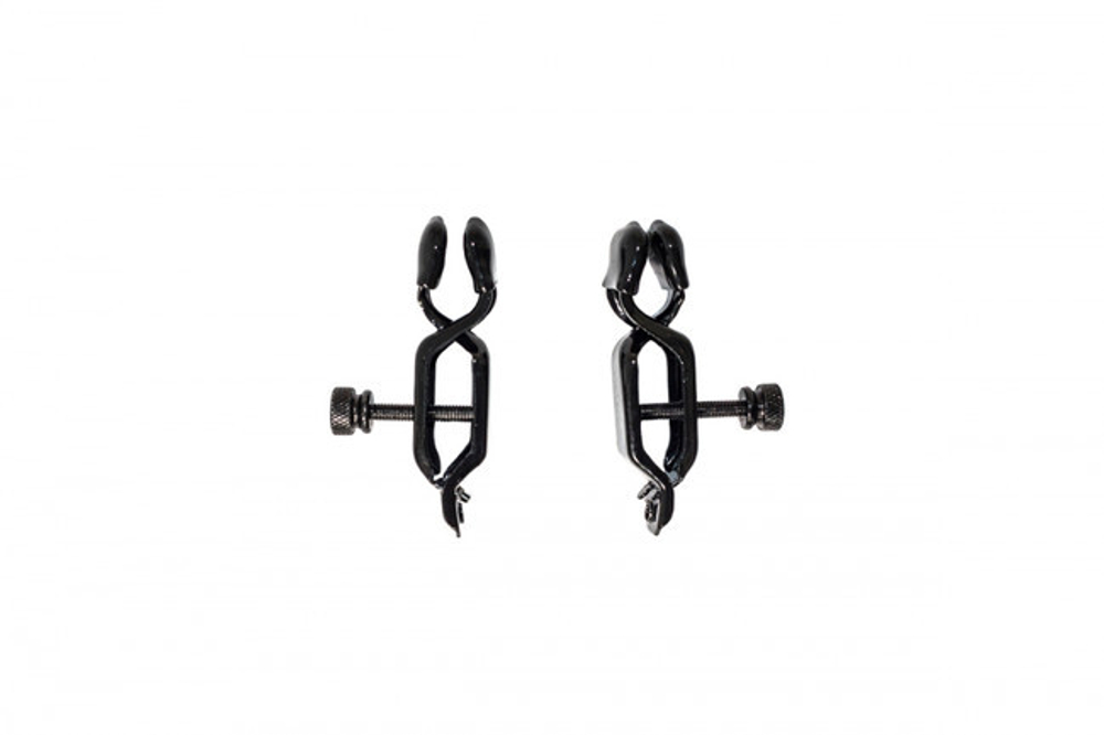 Зажимы на соски Party Hard Craze (Цвет: черный)