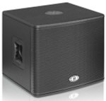 Dynacord PowerSub 312 активный сабвуфер, 1x 12', 800 Вт RMS + 2x250 Вт @ 4Ом, 43Гц-350Гц, максимальный SPL 124 дБ, цвет черный