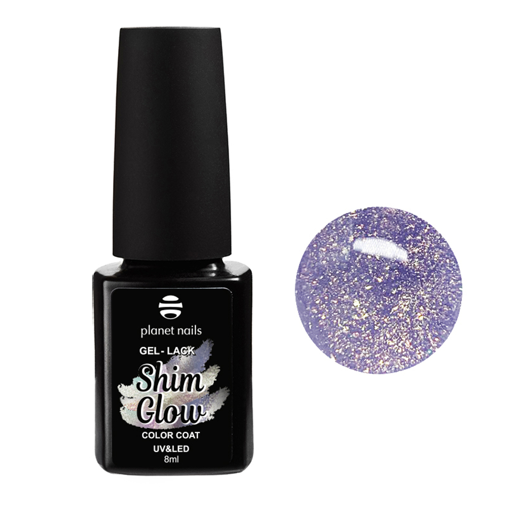 Planet Nails Гель-лак "Shim Glow" 943, 8мл