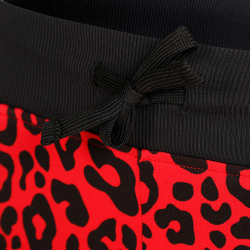 Женские теннисные шорты Hydrogen Tech Panther Shorts Women - Red, Black