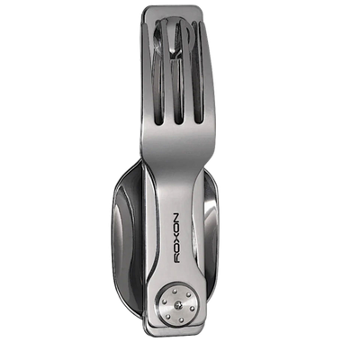 Столовые приборы Roxon C2 складной (ложка, вилка) 3Cr13, 2Cr13