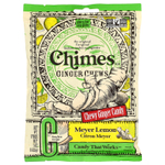 Chimes, жевательные таблетки с имбирем, со вкусом лимона Мейера, 141,8 г (5 унций)