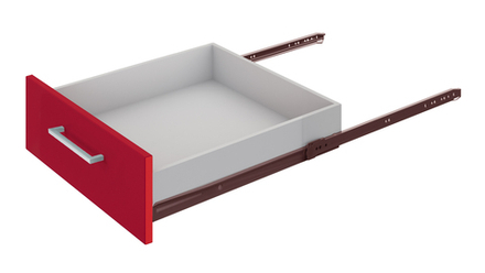 Роликовые направляющие механизмы DS01Br.1/400 (25) (Коричневый) Boyard