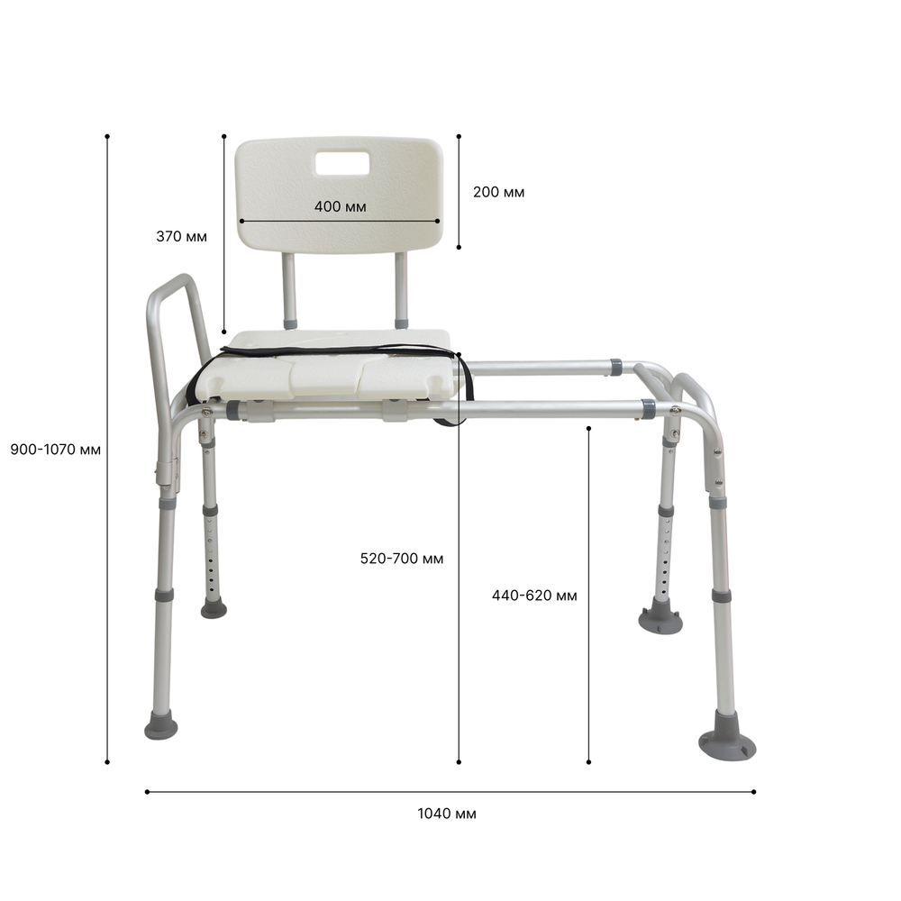 Стул для ванной комнаты MEGA-510 Мега-Оптим