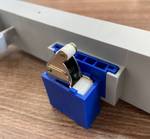 Люк ревизионный под покрытие съемный 350х250 мм, дверка 290х190 мм