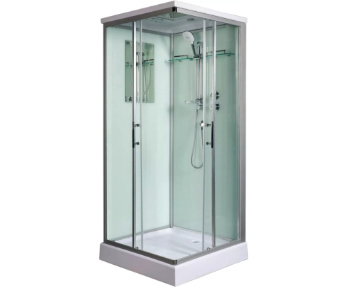 Душевая кабина WeltWasser (ВельтВассер) Laine 802, с низким поддоном, 80x80x217