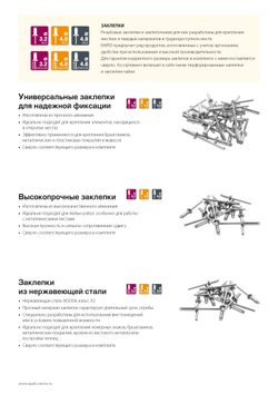 RAPID 4.0 х 12 мм, 50 шт, нержавеющая заклепка (5000394)