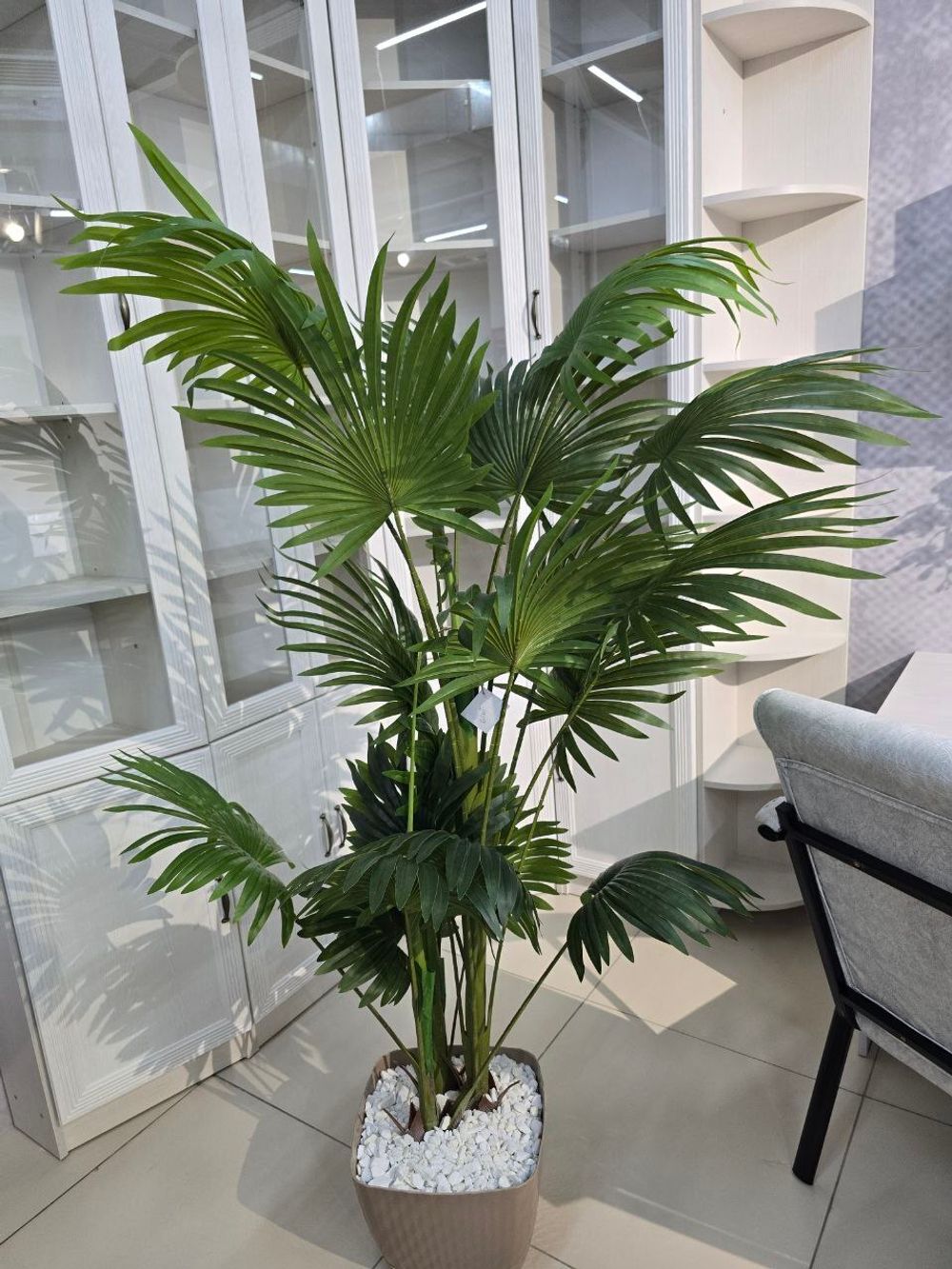 Цветы искуственные декоративные средние