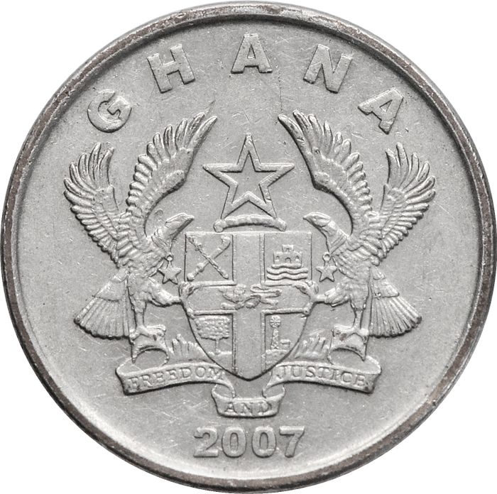 10 песев 2007 Гана VF-XF