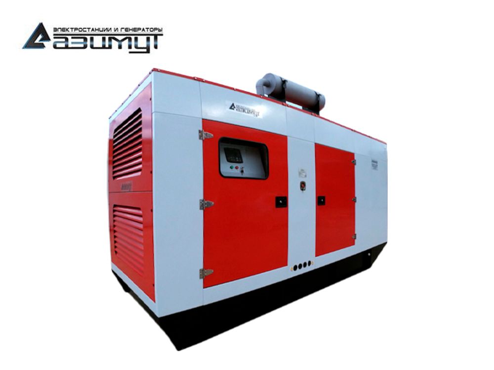 Дизельный генератор Азимут АД-720С-Т400-1РКМ16 Shangyan в кожухе