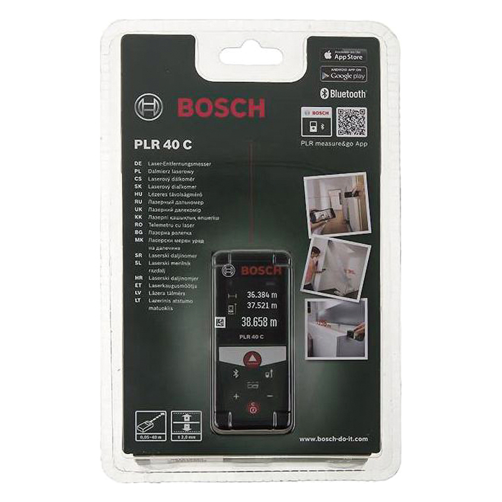 Лазерный дальномер Bosch PLR 40 C 0603672320