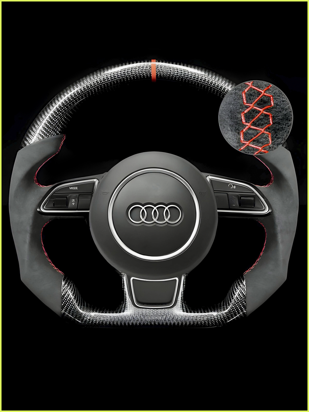 Custom Steering Wheel Audi