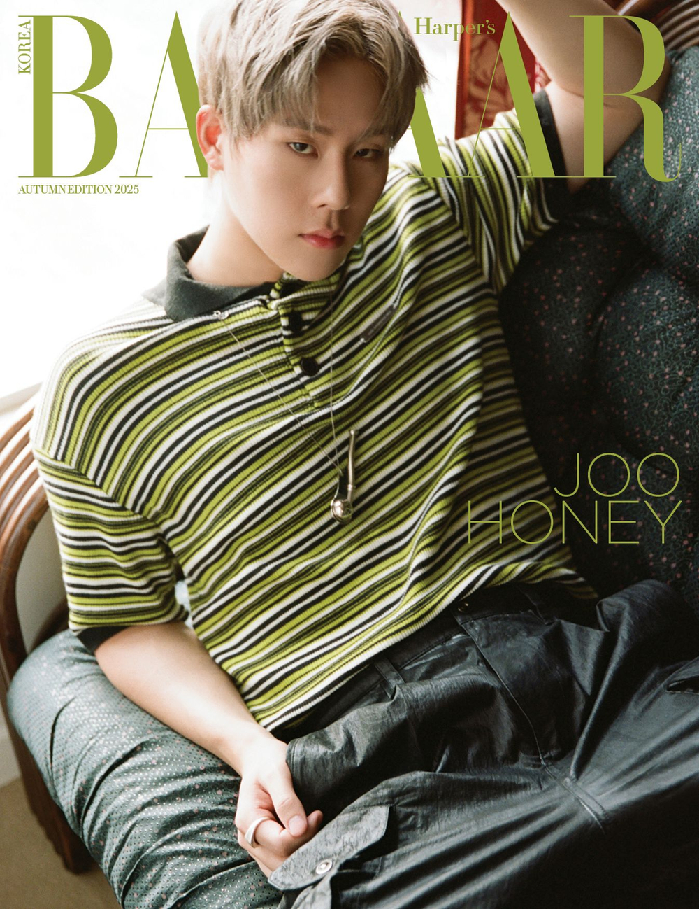 публикация BAZAAR - 2025 Autumn Edition MONSTA X JOOHONEY D Type