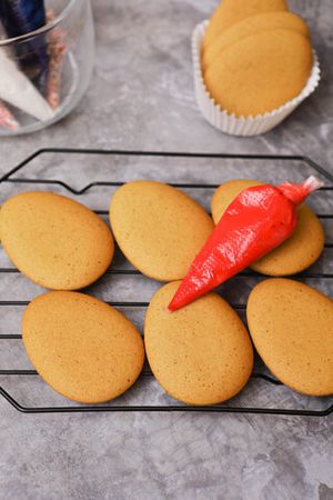 Пряники для росписи, "Яйца"