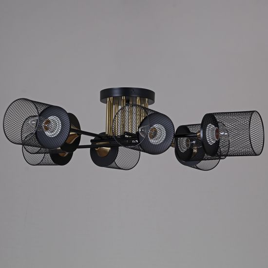 38460-0.3-08 BK+COPPER светильник потолочный