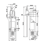 TZ-8107 Конечный выключатель с регулируемым штоком