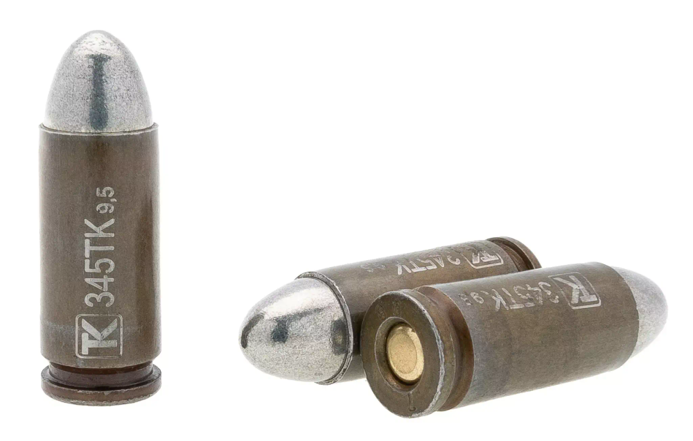 Патрон .345ТК Техкрим FMJ 9,5 патрон пулевой, коробка 20 шт.